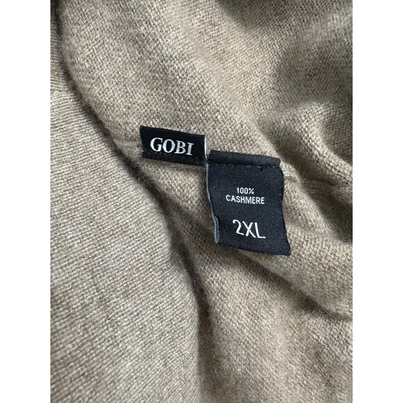Gobi 100% Cashmere Straight Leg Neutral Lounge Pants-sz 2XL - Picture 10 of 12